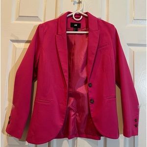 H&M pink blazer